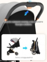 Коляска 4Play Compact Pink фото №3 — интернет-магазин Desire.md