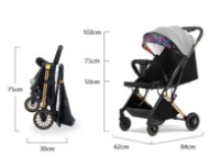 Коляска 4Play Compact Pink фото №4 — интернет-магазин Desire.md