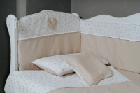 Lenjerie de pat pentru copii Perna Mea Confort Stele Maro