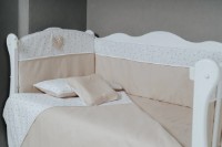 Lenjerie de pat pentru copii Perna Mea Confort Stele Maro