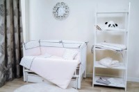 Lenjerie de pat pentru copii Perna Mea Confort Stele Pink