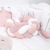 Lenjerie de pat pentru copii Perna Mea Cosita Iepuras Pink