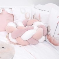 Lenjerie de pat pentru copii Perna Mea Cosita Iepuras Pink imaginea #2 — magazin online Desire.md