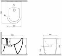Bideu QuarterBath Deep (114324) imaginea #2 — magazin online Desire.md