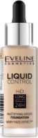 Fond de ten pentru față Eveline Liquid Control 32ml 015 Light Vanila imaginea #1 — magazin online Desire.md