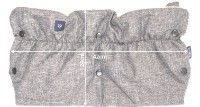 Муфта-рукавички на детскую коляску Womar Zaffiro Merino Wool Gray фото №2 — интернет-магазин Desire.md