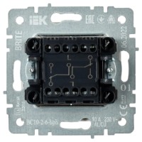 Выключатель IEK BR-V22-0-10-K02 фото №2 — интернет-магазин Desire.md