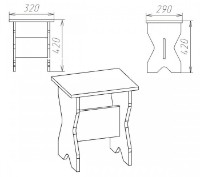 Taburet Компанит Т-1 Toronto Cafeniu/Wenge imaginea #2 — magazin online Desire.md