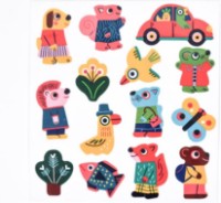 Наклейки Djeco Animals DJ09071