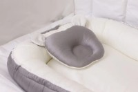 Гнездо для малыша Perna Mea Satin Grey фото №2 — интернет-магазин Desire.md