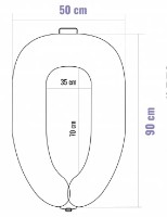 Гнездо для малыша Perna Mea Satin Maro фото №2 — интернет-магазин Desire.md