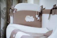 Lenjerie de pat pentru copii Perna Mea Satin Urs Maro imaginea #2 — magazin online Desire.md