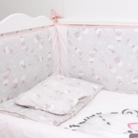 Детское постельное белье Perna Mea Teddy Love Pink фото №3 — интернет-магазин Desire.md