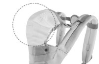 Кенгуру для новорожденных Kikka Boo Chloe Grey (31108010024) фото №3 — интернет-магазин Desire.md