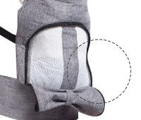 Кенгуру для новорожденных Kikka Boo Hoody Black фото №5 — интернет-магазин Desire.md