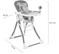 Стульчик для кормления Kikka Boo Izzy Green фото №5 — интернет-магазин Desire.md
