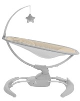 Leagăn pentru bebeluși Kikka Boo Spinny Beige imaginea #9 — magazin online Desire.md