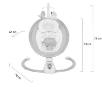 Детское кресло-качалка Kikka Boo Twiddle Mint 2023 фото №5 — интернет-магазин Desire.md