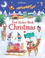 Книга First Sticker Book Christmas (9781803701301)