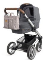 Geanta pentru mama Lassig Blocks Taupe LS1106021237 imaginea #4 — magazin online Desire.md