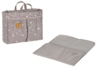 Geanta pentru mama Lassig Blocks Taupe LS1106021237 imaginea #9 — magazin online Desire.md