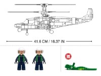 Set de construcție Sluban Aircraft KA-52S (B1138) imaginea #5 — magazin online Desire.md