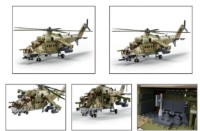 Set de construcție Sluban Aircraft MI-24S (B1137) imaginea #2 — magazin online Desire.md