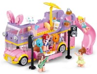 Set de construcție Sluban Musical House on Wheels (B1165)