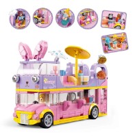 Set de construcție Sluban Musical House on Wheels (B1165) imaginea #4 — magazin online Desire.md