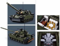 Set de construcție Sluban Основной боевой танк T-80BVMs (B1178) imaginea #2 — magazin online Desire.md