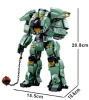 Set de construcție Sluban Robot-Alpha (B1153) imaginea #4 — magazin online Desire.md