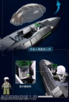 Set de construcție Sluban Самолет-невидимка Стелс J20SS (B1187) imaginea #5 — magazin online Desire.md