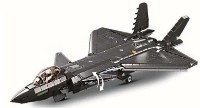 Set de construcție Sluban Самолет-невидимка Стелс J20SS (B1187)