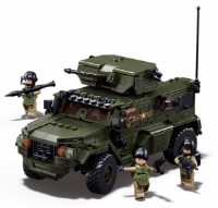 Set de construcție Sluban Штурмовая бронемашина VDVs (B1179)
