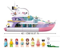 Set de construcție Sluban Yacht (B1167) imaginea #3 — magazin online Desire.md