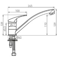 Baterie bucătărie Ferro Basic BBC4 imaginea #2 — magazin online Desire.md