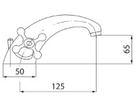 Baterie lavoar Ferro Retro XD2 imaginea #2 — magazin online Desire.md
