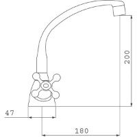 Baterie bucătărie Ferro Retro XD4 imaginea #2 — magazin online Desire.md