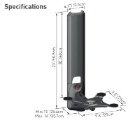 Кронштейн для ТВ Barkan 80B фото №2 — интернет-магазин Desire.md
