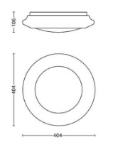Plafonieră Philips myLiving Cinnabar 33365/31/16 imaginea #3 — magazin online Desire.md