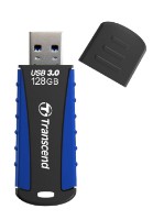 Флеш-накопитель Transcend JetFlash 810 128Gb Black-Blue фото №2 — интернет-магазин Desire.md