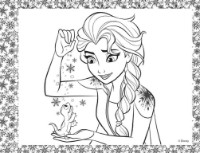 Carte de colorat pentru copii Chi Toys Frozen Blowing Creative Set (47918I) imaginea #5 — magazin online Desire.md