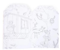 Carte de colorat pentru copii Moulin Roty Les Parisiennes MR642576 imaginea #2 — magazin online Desire.md