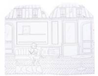 Carte de colorat pentru copii Moulin Roty Les Parisiennes MR642576 imaginea #3 — magazin online Desire.md