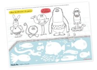 Carte de colorat pentru copii Moulin Roty MR716606 imaginea #2 — magazin online Desire.md