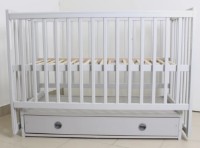 Pătuţ Кузя София Серый на маятнике с ящиком imaginea #3 — magazin online Desire.md