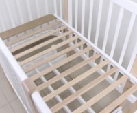 Pătuţ Кузя Miya White Natur на маятнике imaginea #7 — magazin online Desire.md