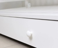 Кроватка Кузя Кролик Белый на маятнике с ящиком фото №7 — интернет-магазин Desire.md