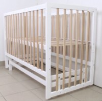 Pătuţ Кузя София Белый Натур на маятнике imaginea #2 — magazin online Desire.md