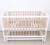 Pătuţ Кузя София Белый Натур на маятнике imaginea #5 — magazin online Desire.md